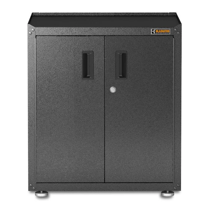 Gladiator Ready-to-Assemble Full Modular GearBox 28-in W x 31-in H x 18-in D Freestanding Steel Garage Cabinet in Gray