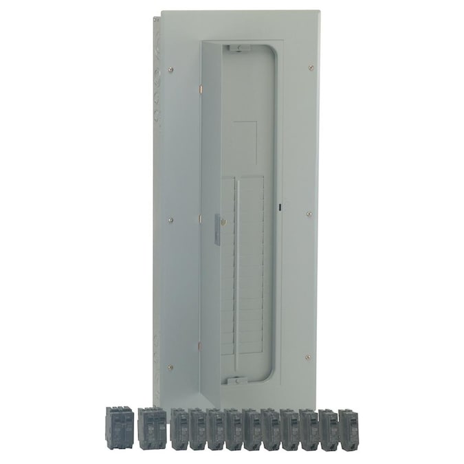 GE PowerMark Gold 200-Amp 32-Spaces 40-Circuit Indoor Convertible Main Lug Load Center (Value Pack)