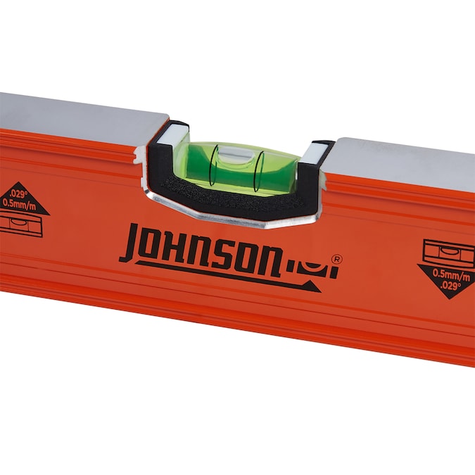 Johnson Level Aluminum 96-in 3 Vial Box Beam Level - Image 2