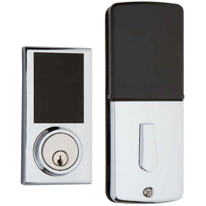 Delaney Hardware ZW300 SmartHome Chrome Smart Lock Electronic Deadbolt Touchscreen Keypad