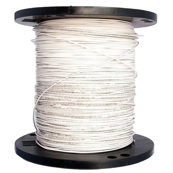 Southwire 2500-ft 14-AWG White Stranded Copper Thhn Wire (By-the-roll)