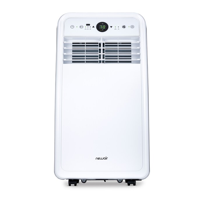 NewAir 4000-BTU DOE (120-Volt) White Vented Portable Air Conditioner with Remote Cools 200-sq ft