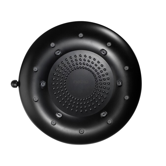 Brondell Nebia Matte Black 6.5-in Round Fixed Shower Head 1.5-GPM (5.7-LPM) - Image 3