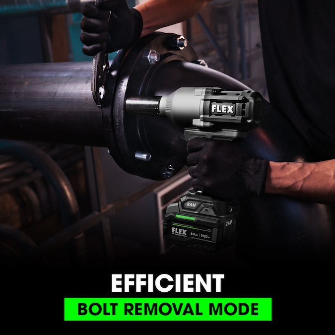 FLEX 24-volt Variable Speed Brushless 1/2-in Drive Cordless Impact Wrench (Bare Tool) - Image 5