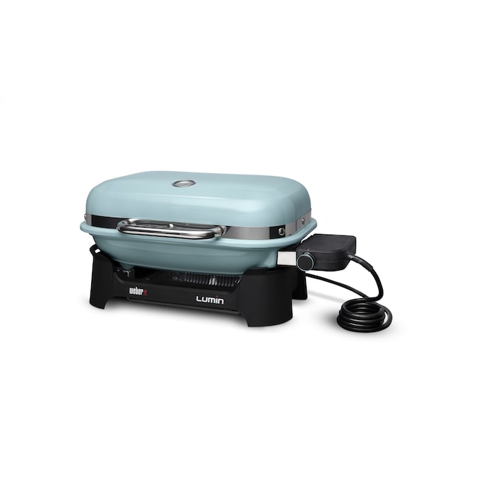 Weber Lumin Compact 1560-Watt Light Blue Electric Grill