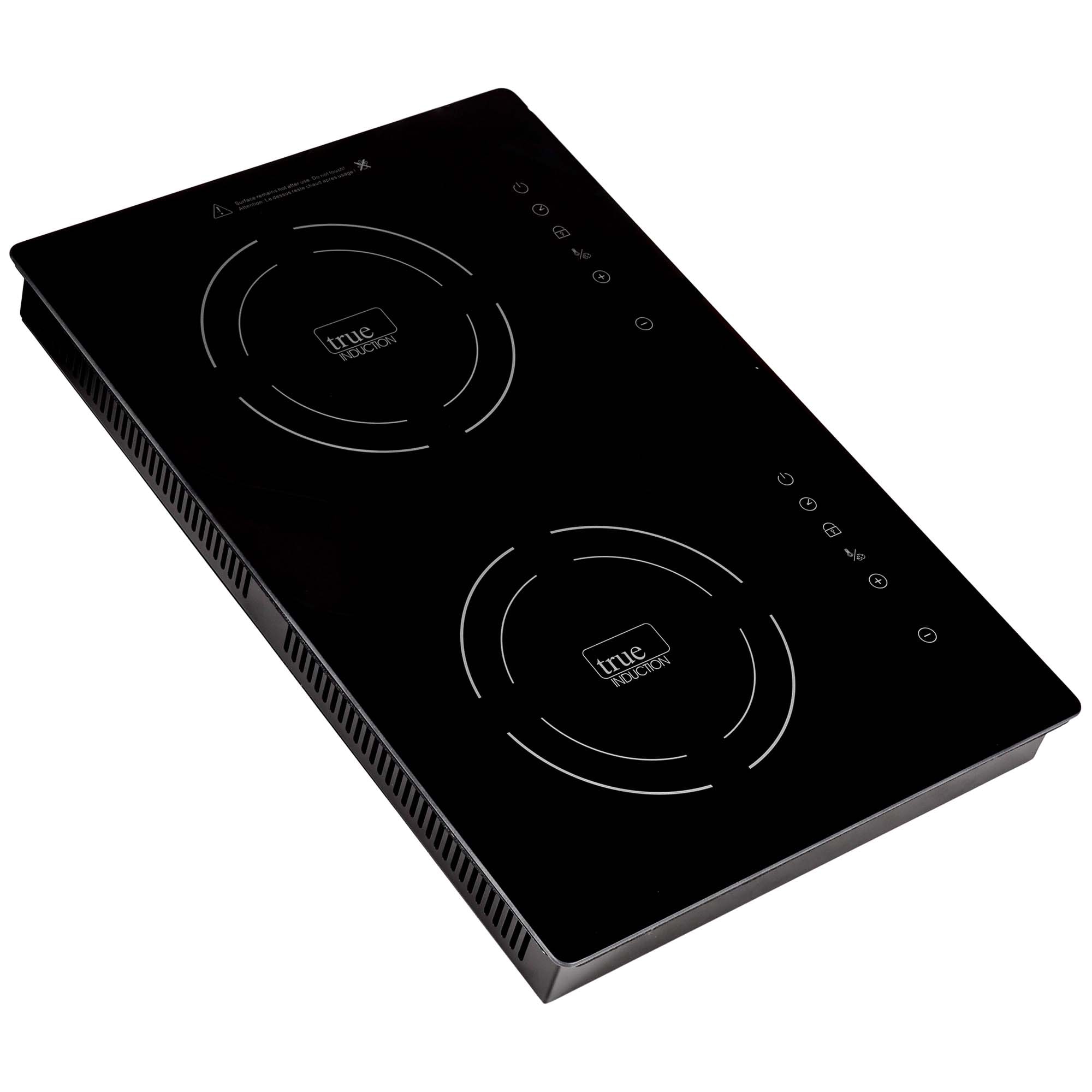 UL858 Certified 15-in 2 burners Black Induction Cooktop