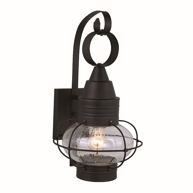 Cascadia Chatham 1-Light 18-in H Matte Black Outdoor Wall Light