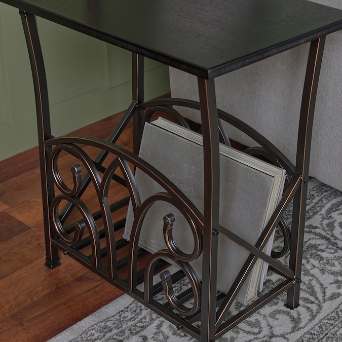 allen + roth 54-in Bronze Shelf Floor Lamp - Image 10