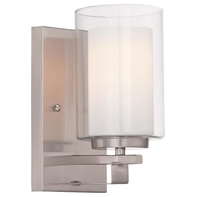 Minka Lavery Parsons Studio 4.5-in 1-Light Brushed Nickel Modern/Contemporary Vanity Light