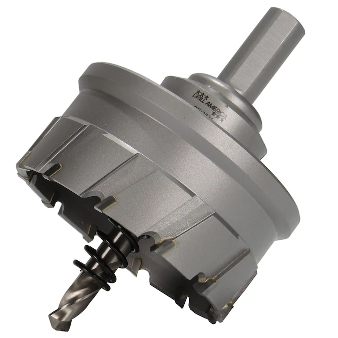 Drill America 3-5/8-in Carbide-tipped Arbored Hole Saw with Hard Case - Image 2