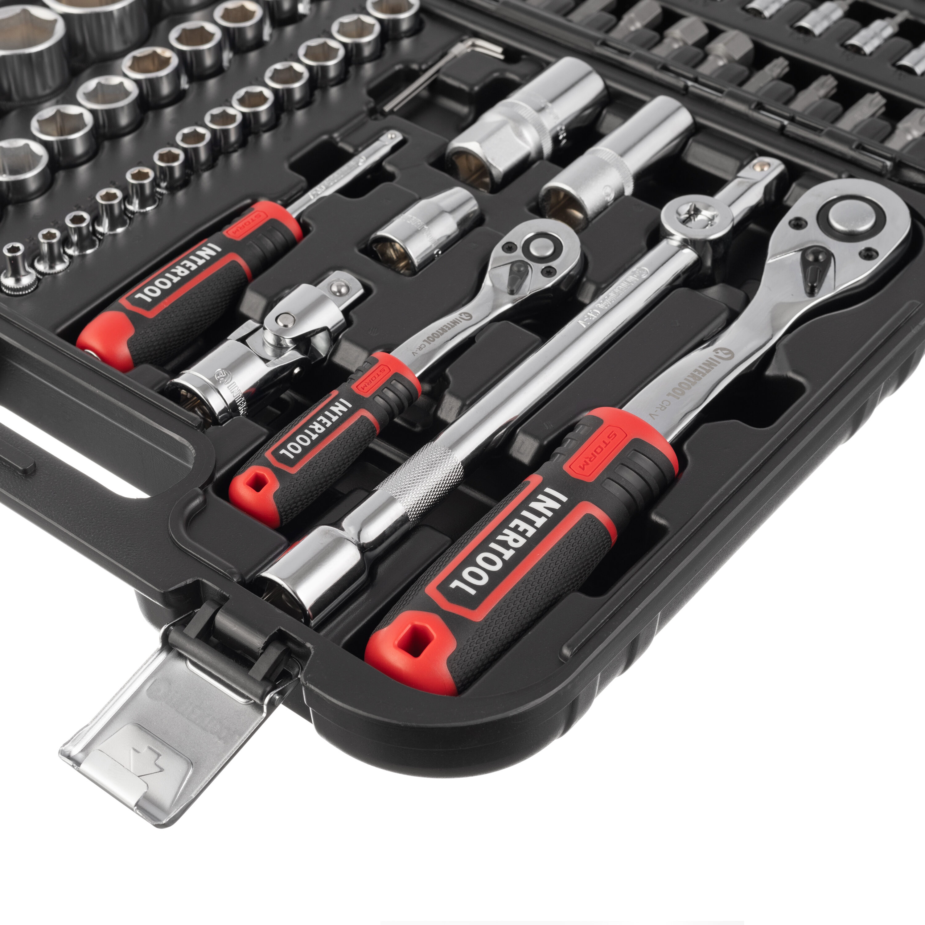 94 -Piece Metric Chrome Mechanics Tool Set with Hard Case - Image 6