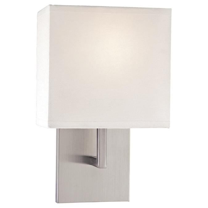 George Kovacs 7-in W 1-Light Brushed Nickel Modern/Contemporary Incandescent Wall Sconce
