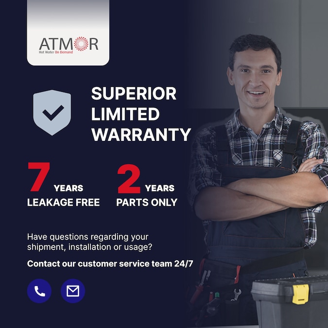 Atmor 800 120-Volt 3.5-kW 0.5-GPM Point Of Use Tankless Electric Water Heater - Image 11