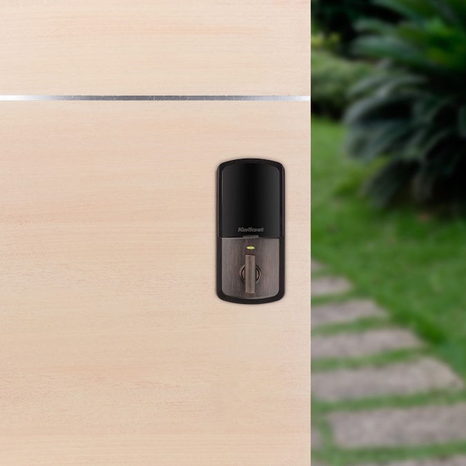 Kwikset Aura Venetian Bronze Smart Lock Electronic Deadbolt Bluetooth Smartkey with Keypad - Image 11