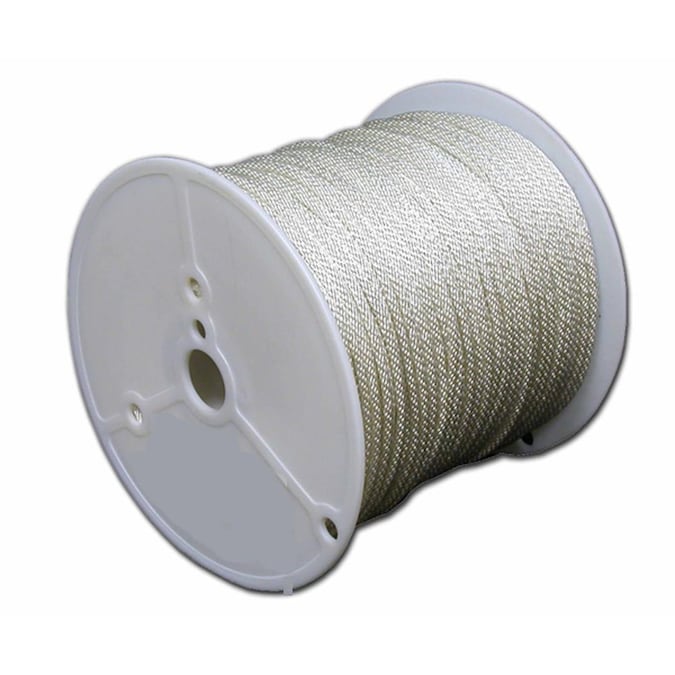 T.W. Evans Cordage 0.5-in x 250-ft Braided Nylon Rope (By-the-Roll)