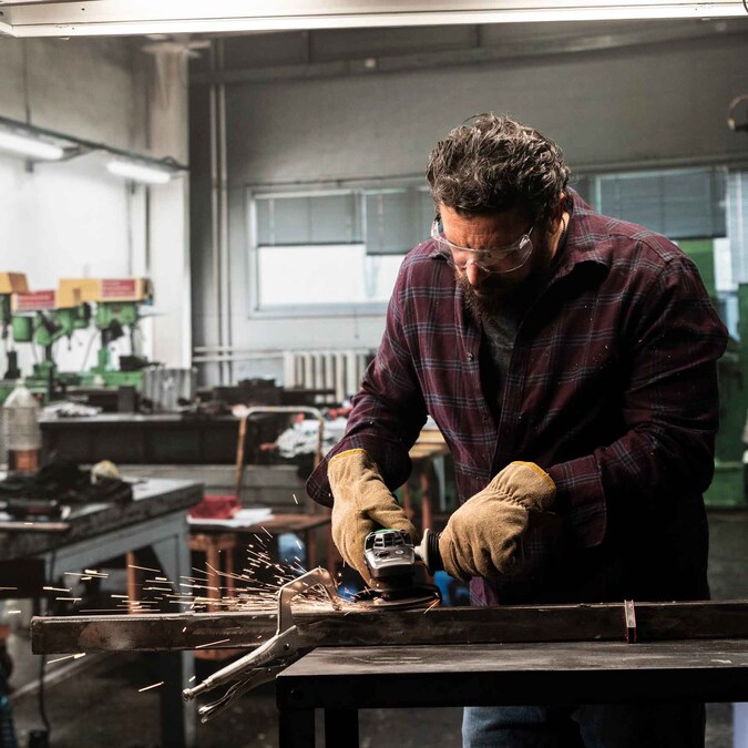 Metabo HPT MultiVolt 4.5-in 18-volt Paddle Switch Brushless Cordless Angle Grinder (Tool Only) - Image 7