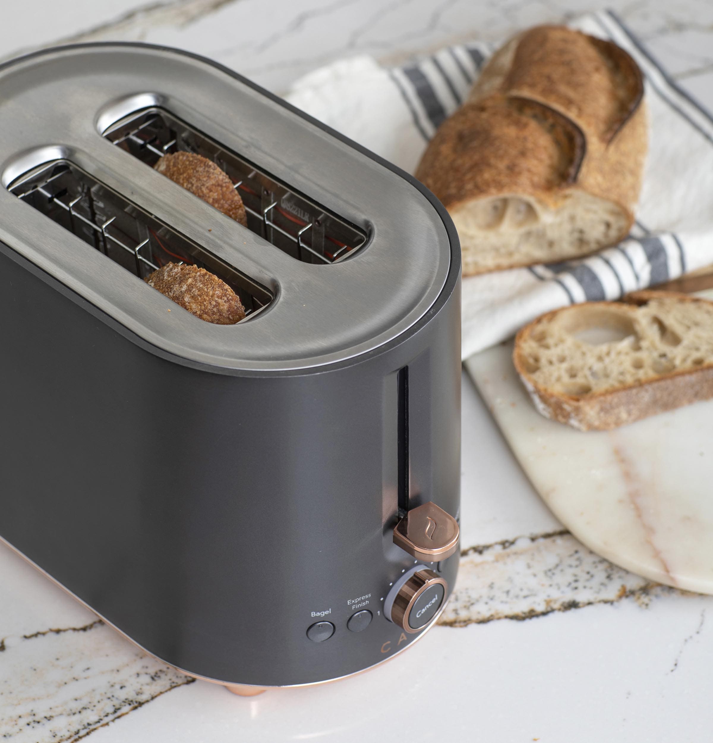 Black 2 -Slice Toaster - Image 5
