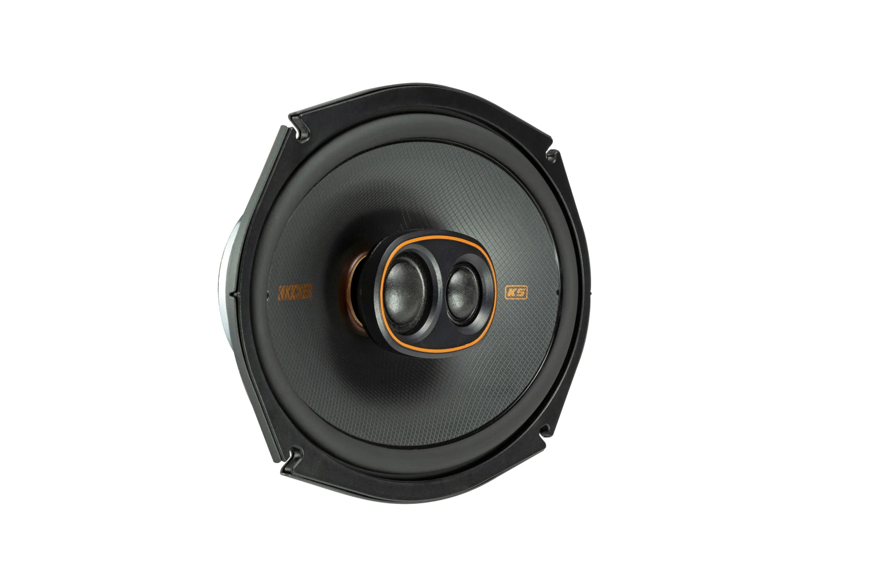 KICKER - KS Series 6" x 9" 2-Way Car Speakers with Polypropylene Cones (Pair) - Black - Image 5