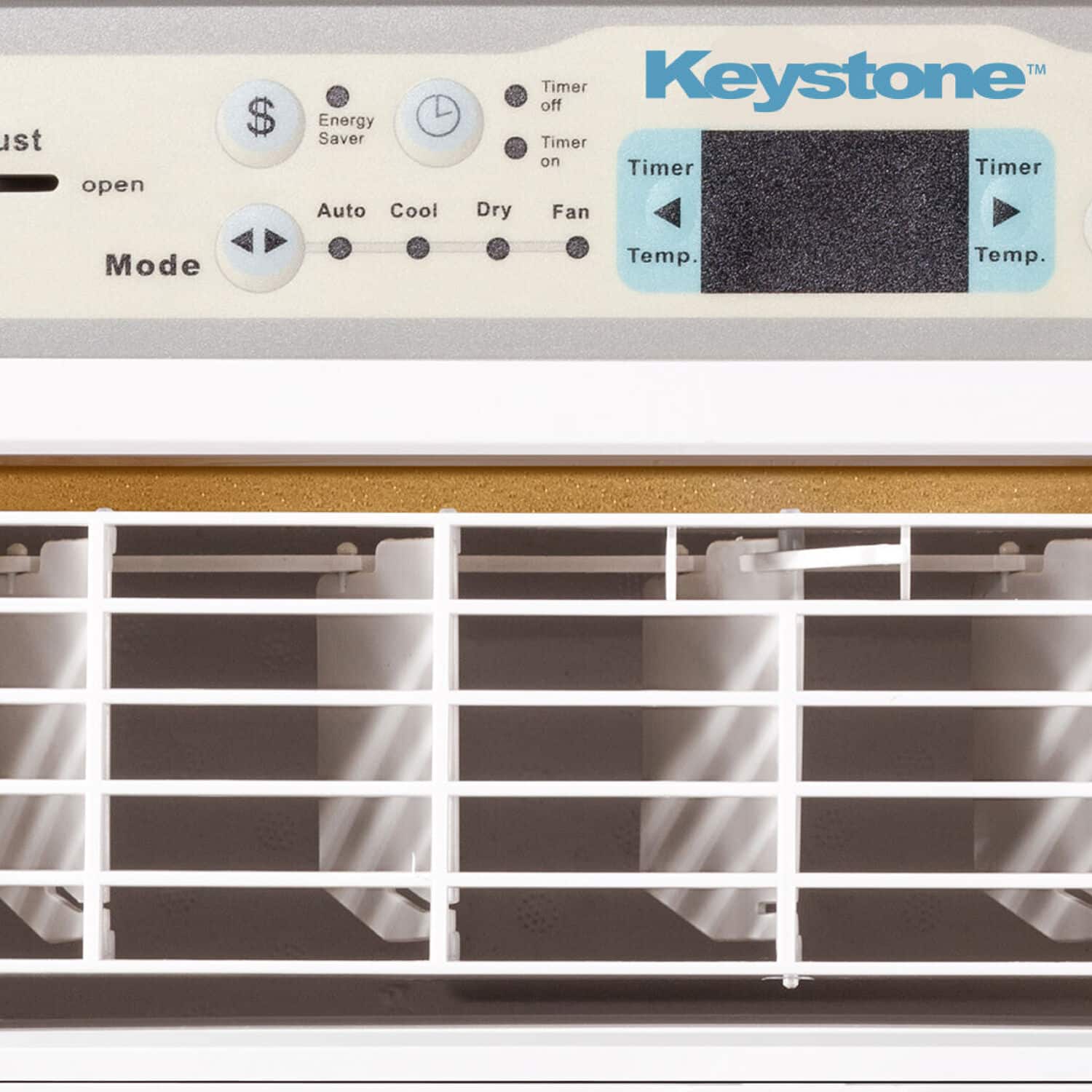 Keystone - 450 Sq. Ft. 10,000 BTU Casement Window Air Conditioner - White - Image 11