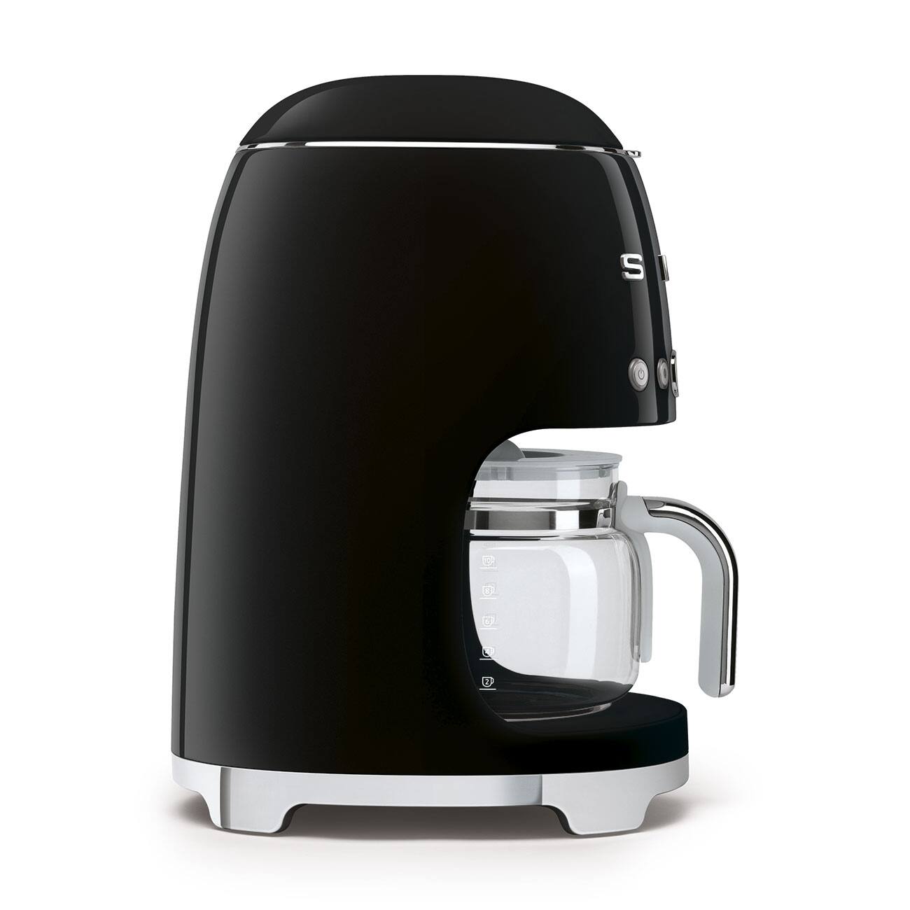 SMEG - DCF02 Drip 10-Cup Coffee Maker - Black - Image 3