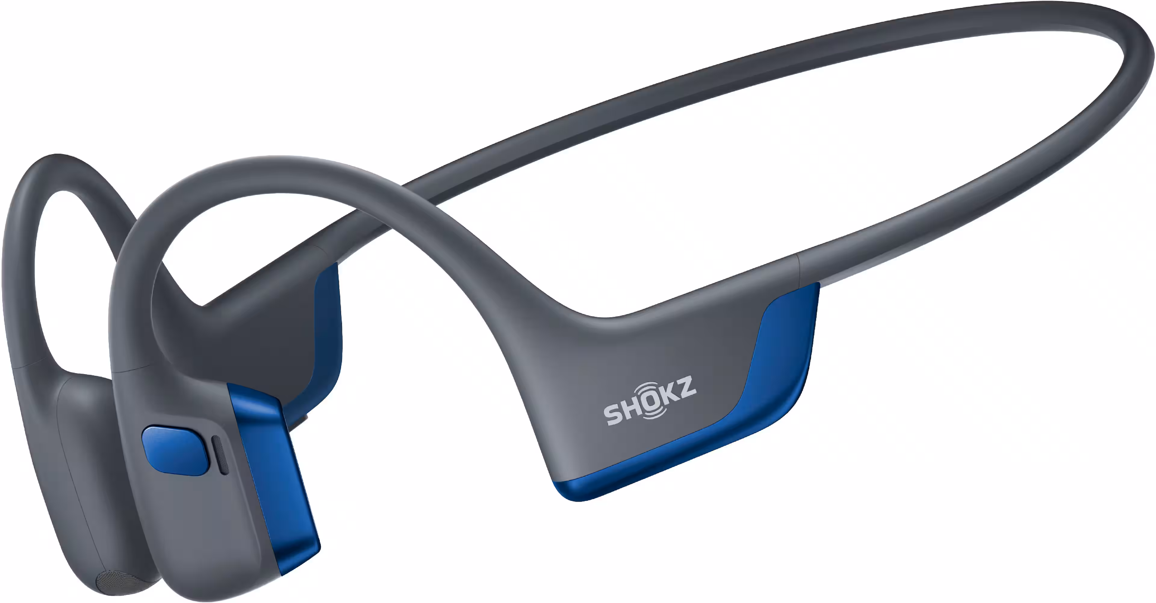 Shokz - OpenRun Pro 2 Bone Conduction Open-Ear Sports Headphones - Steel Blue