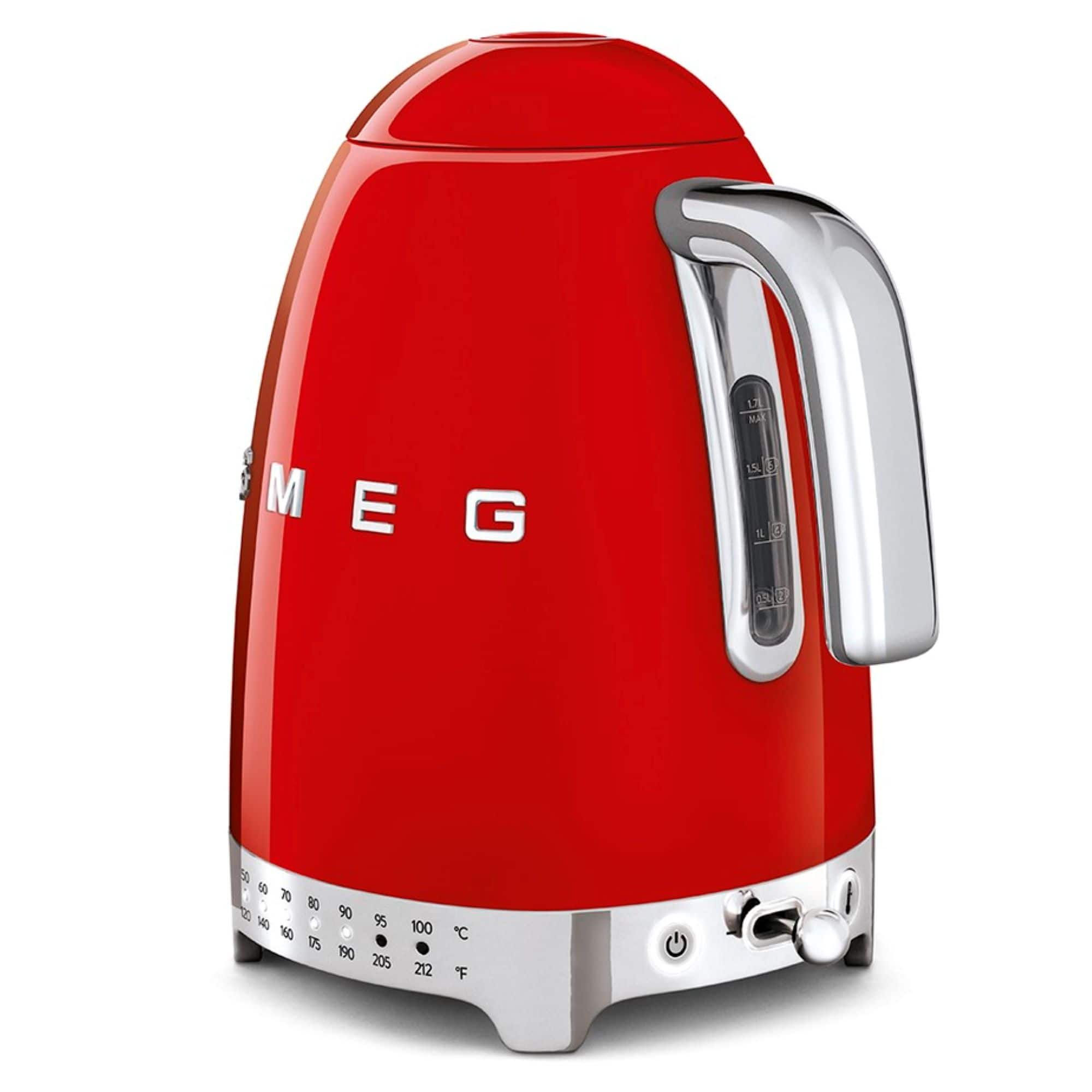 SMEG - KLF04 7-Cup Variable Temperature Kettle - Red - Image 3