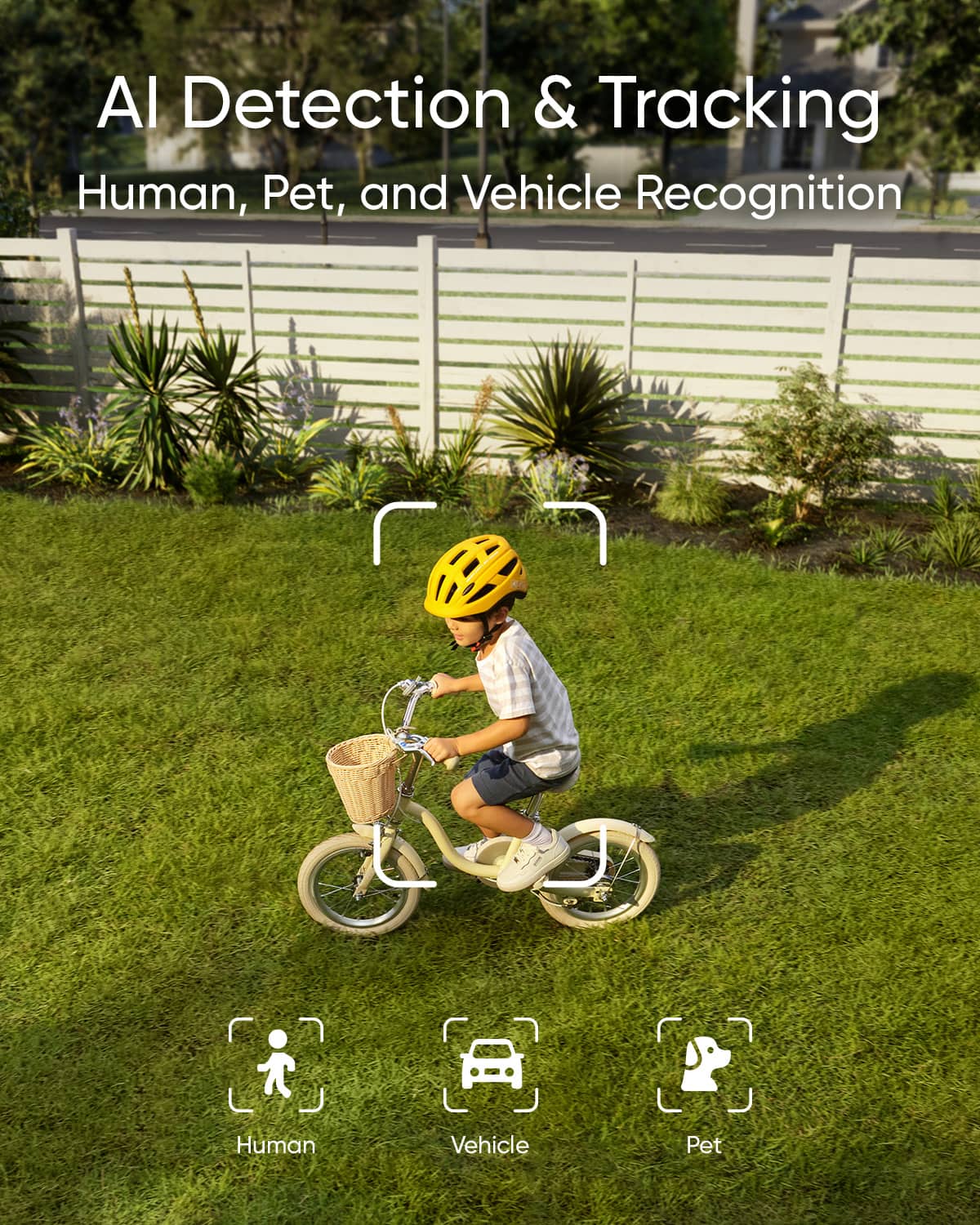 eufy - E340 Outdoor Wired 3K PTZ Security Camera with Floodlights and Dual Lens - White - Image 7