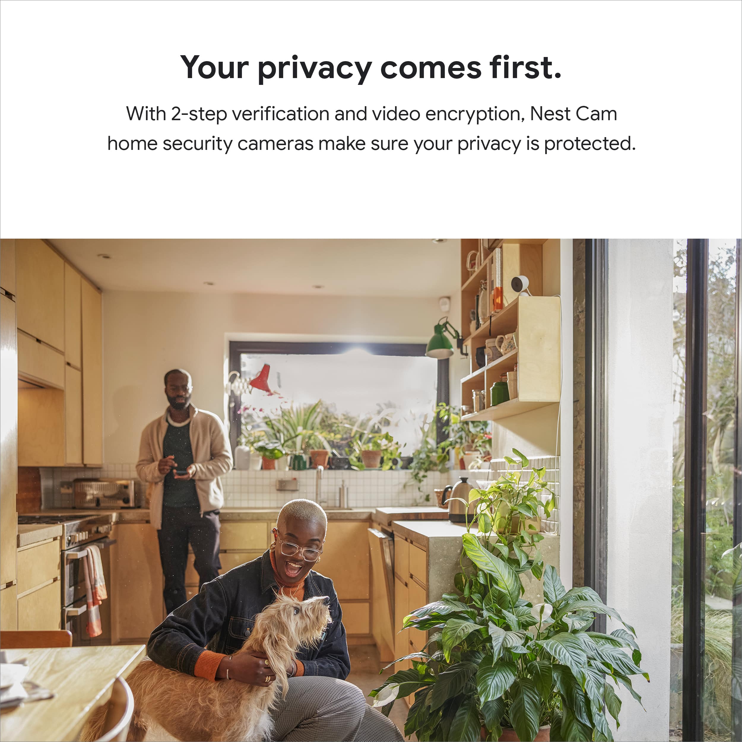 Google - Nest Cam Indoor Wired Security Camera - Snow - Image 7