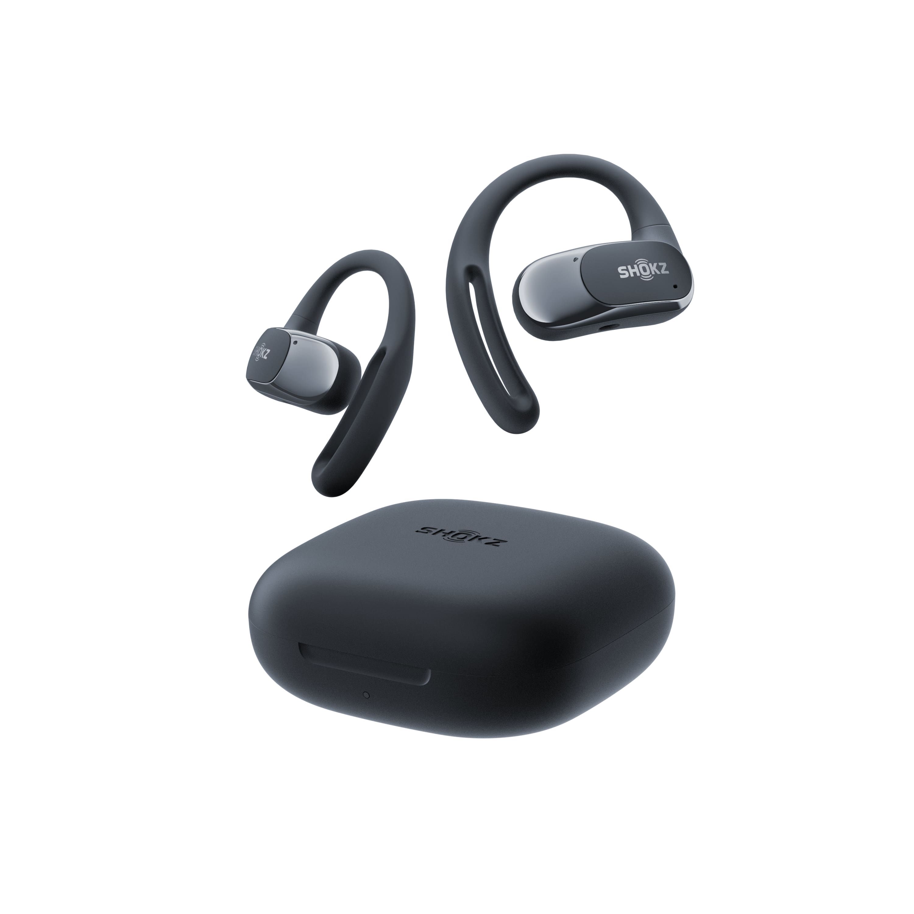 Shokz - OpenFit Air Open-Ear True Wireless Earbuds - Black - Image 4