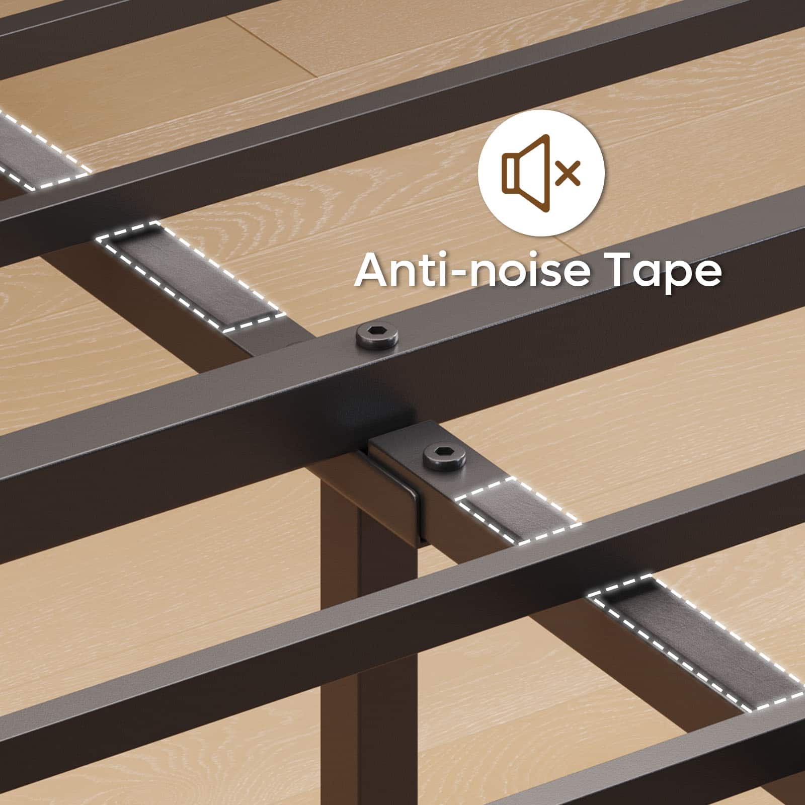 Bestier - Queen Size Bed Frame Platform Bed with Storage Headboard LED Lights and Charging Station - Gray - Image 15