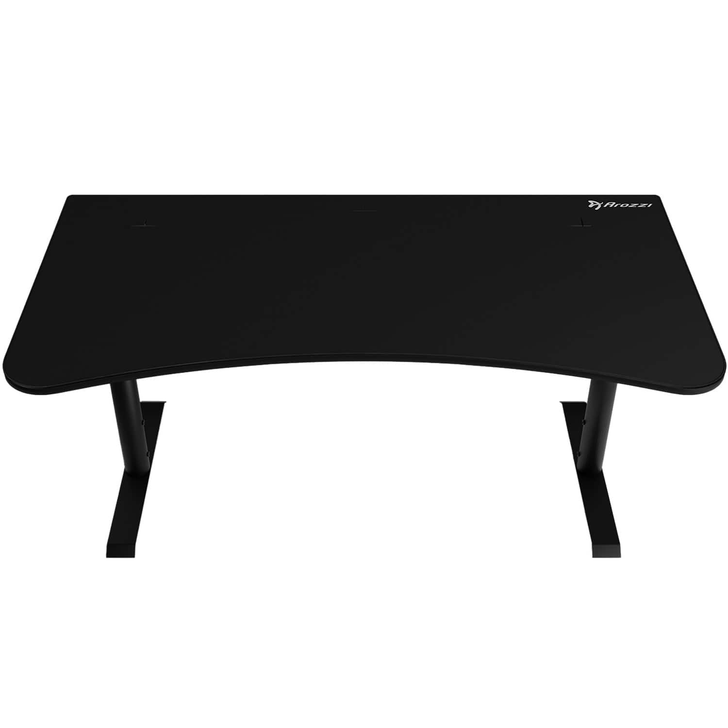 Arozzi - Arena Ultrawide Curved Gaming Desk - Pure Black - Image 12