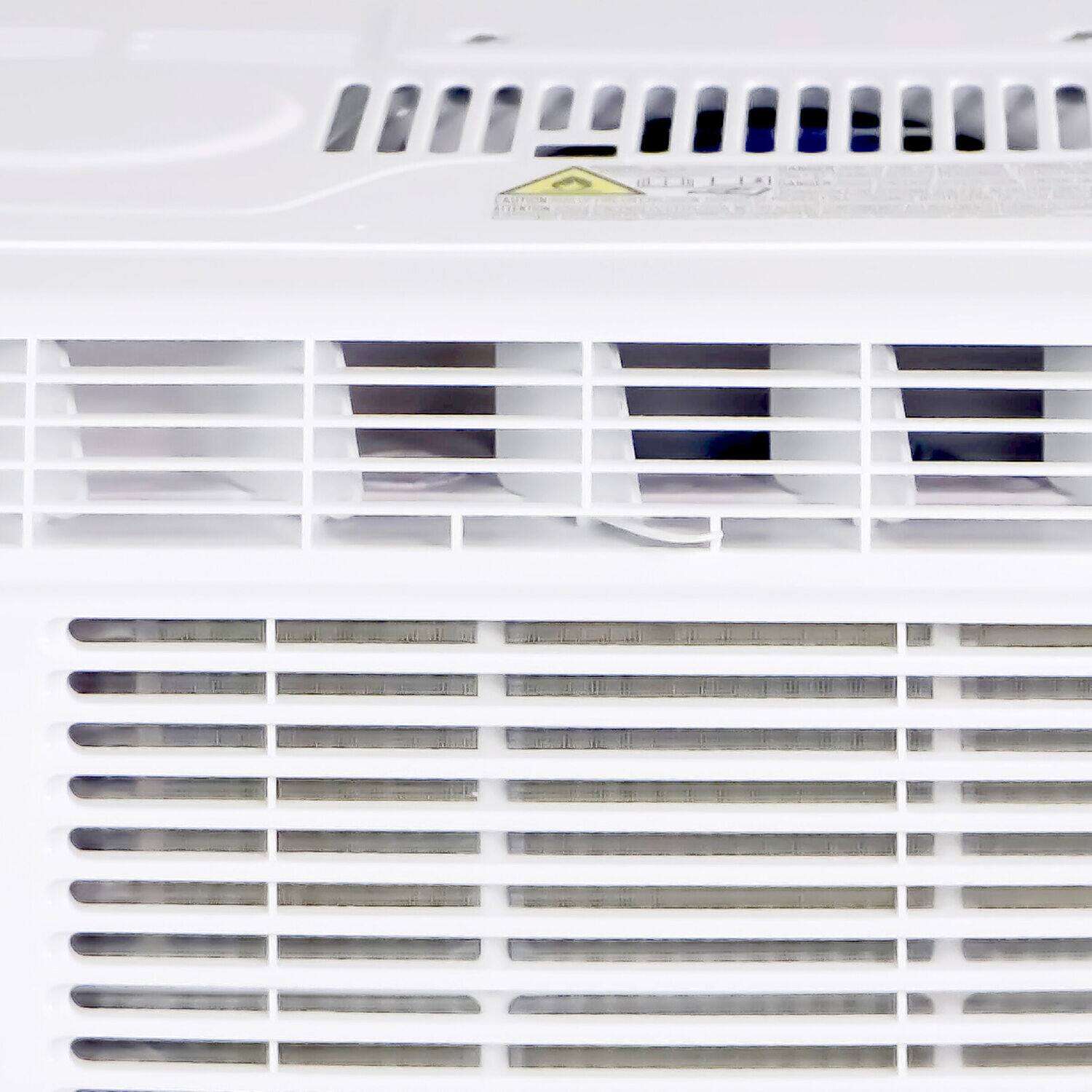 Keystone - 350 Sq. Ft 8,000 BTU Window-Mounted Air Conditioner - White - Image 13