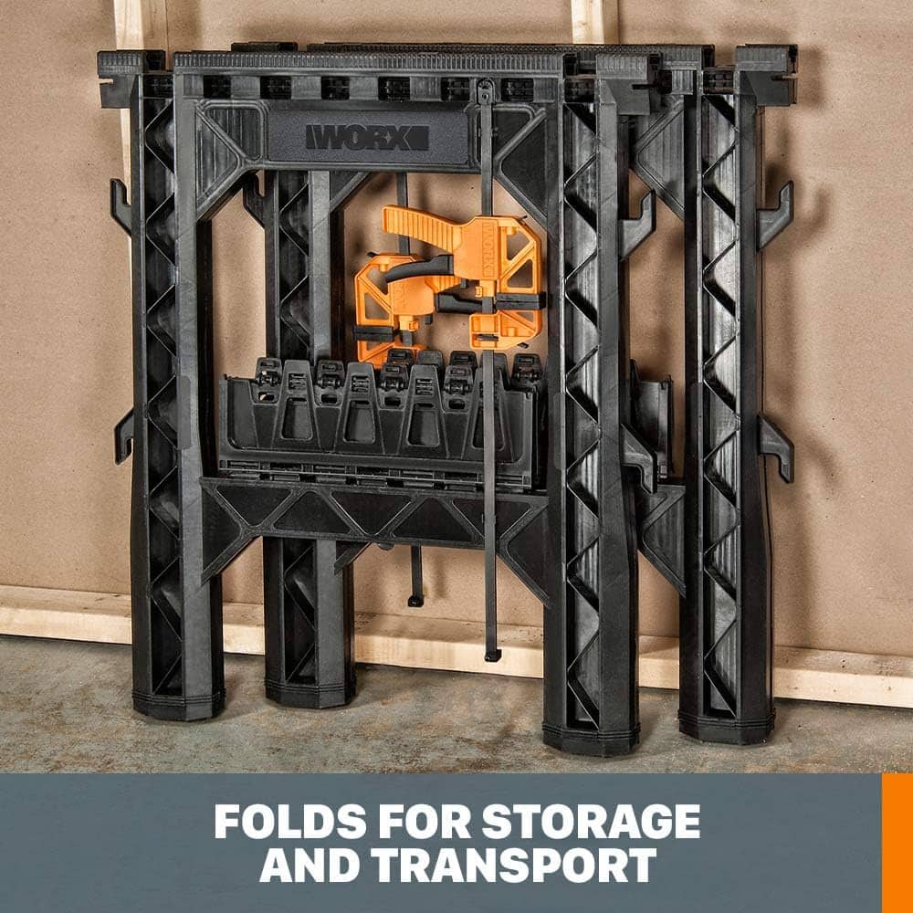 WORX - Clamping Sawhorses with Bar Clamps - Image 3