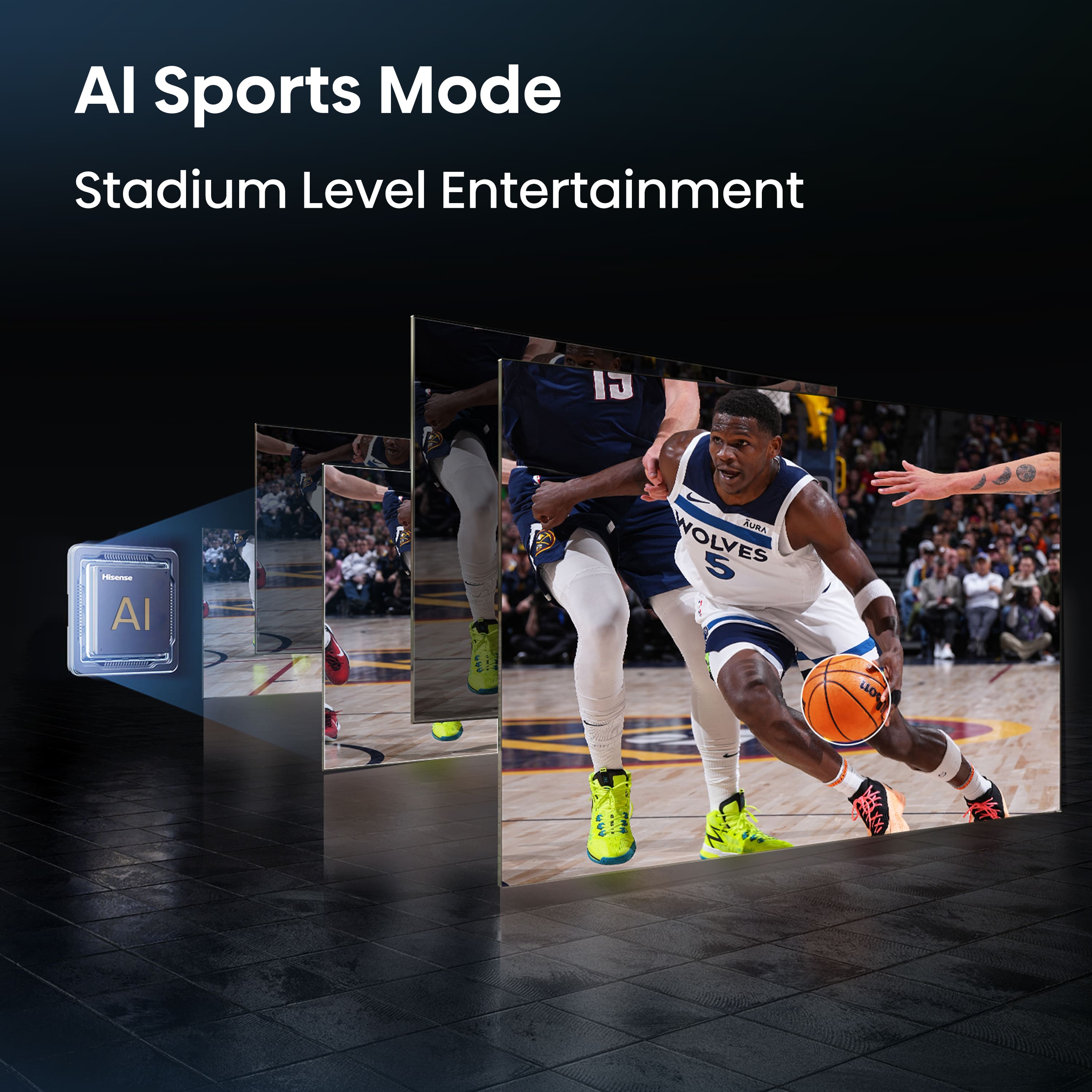 Hisense - 65" Class QD5 Series QLED 4K UHD Smart Google TV (2024) - Image 7