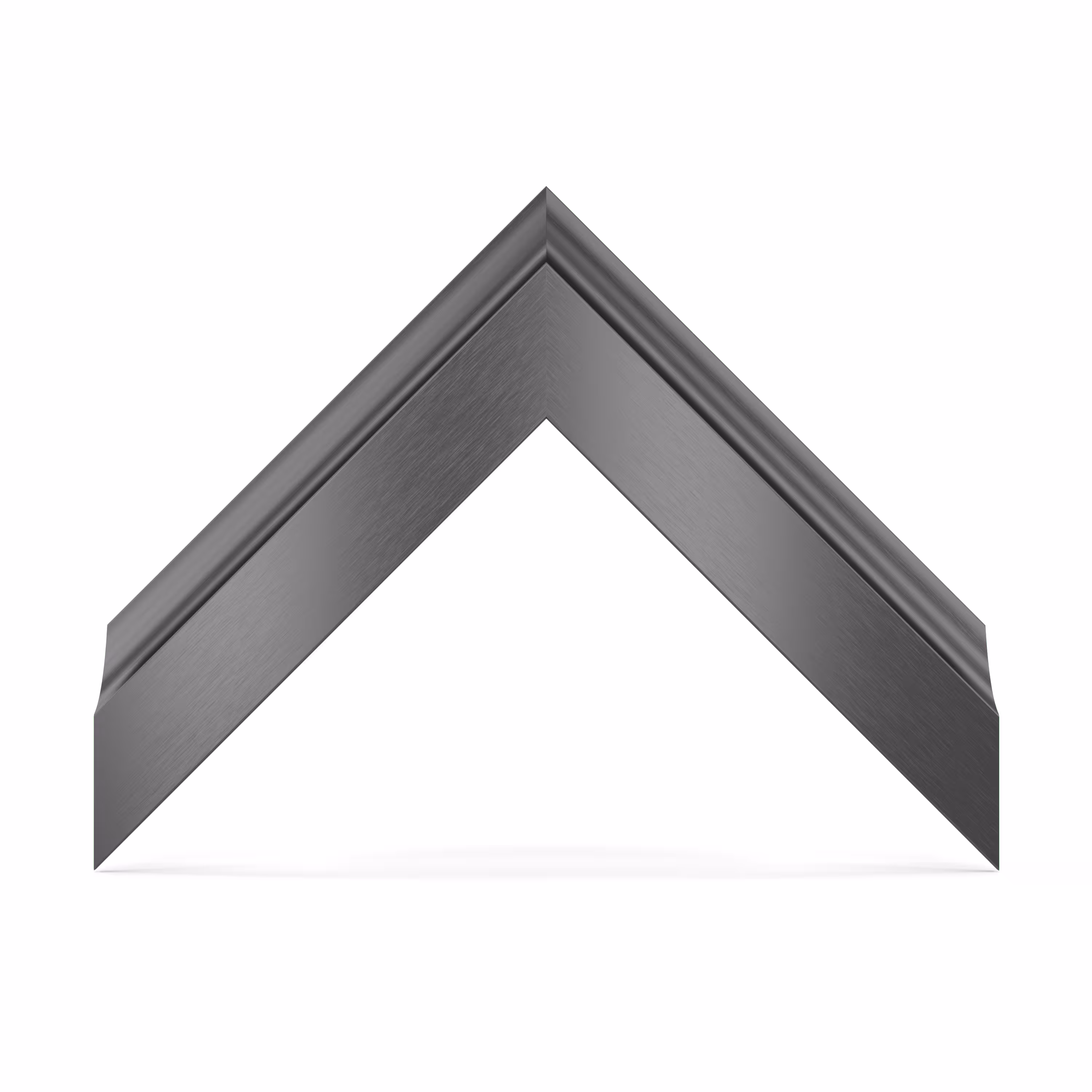 Deco TV Frames - Alloy Scoop Bezel for Samsung The Frame and Frame Pro TV - 65" - Graphite - Image 4