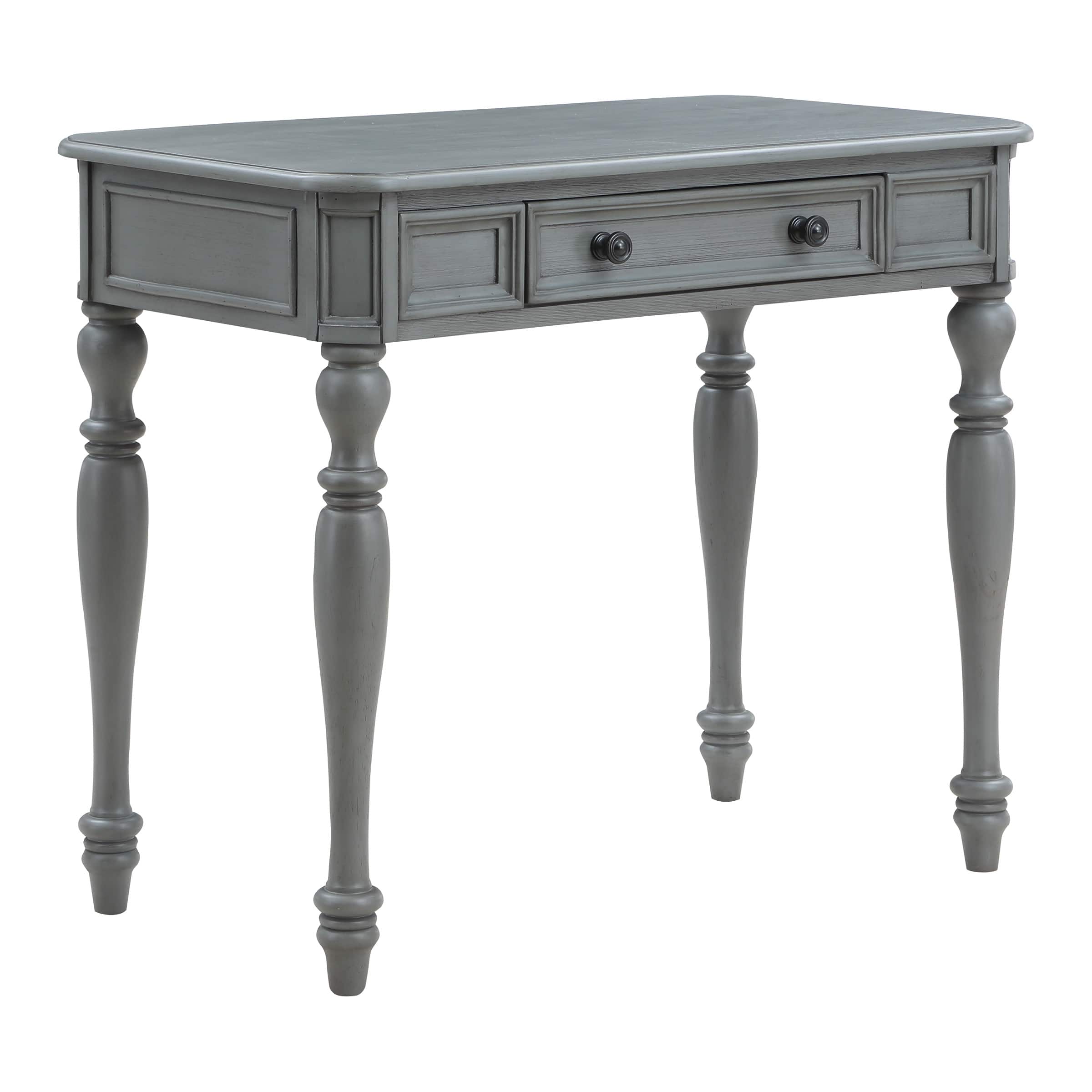 OSP Home Furnishings - Country Meadows 36" Desk - Plantation Grey - Image 2