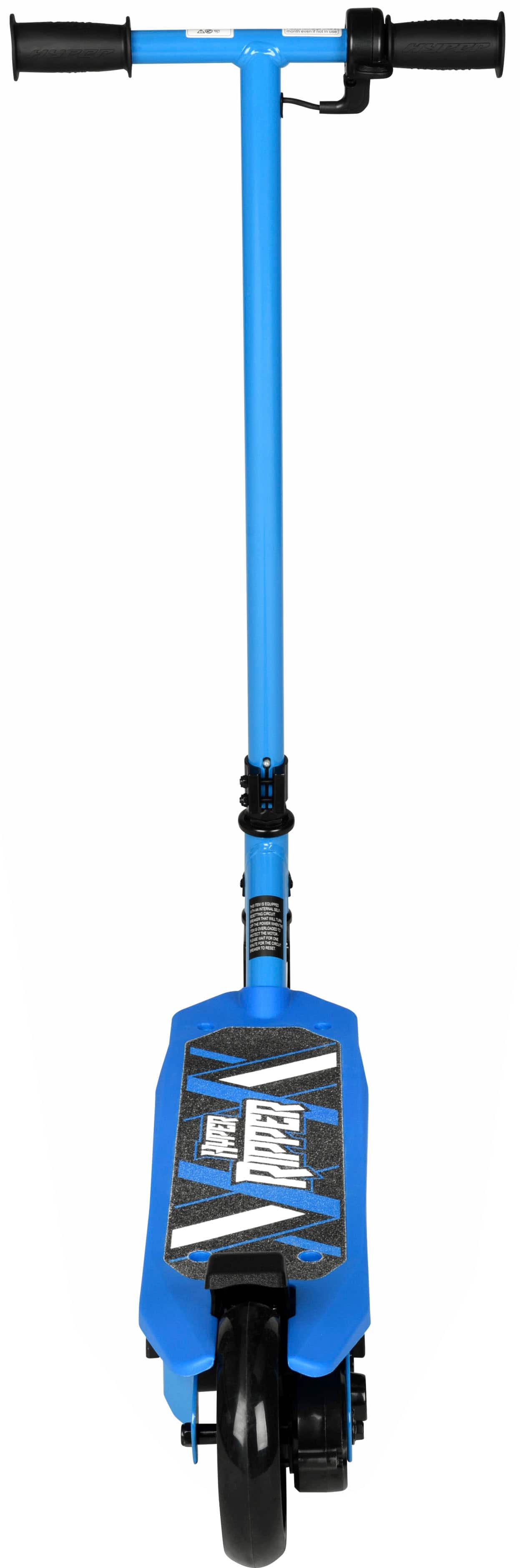 Hyper - Ripper Kids Electric Scooter with 10mph Max Speed - 6.5 Mile Range - Pressure Throttle - 120LB Weight Limit - 90W Motor - Blue - Image 4