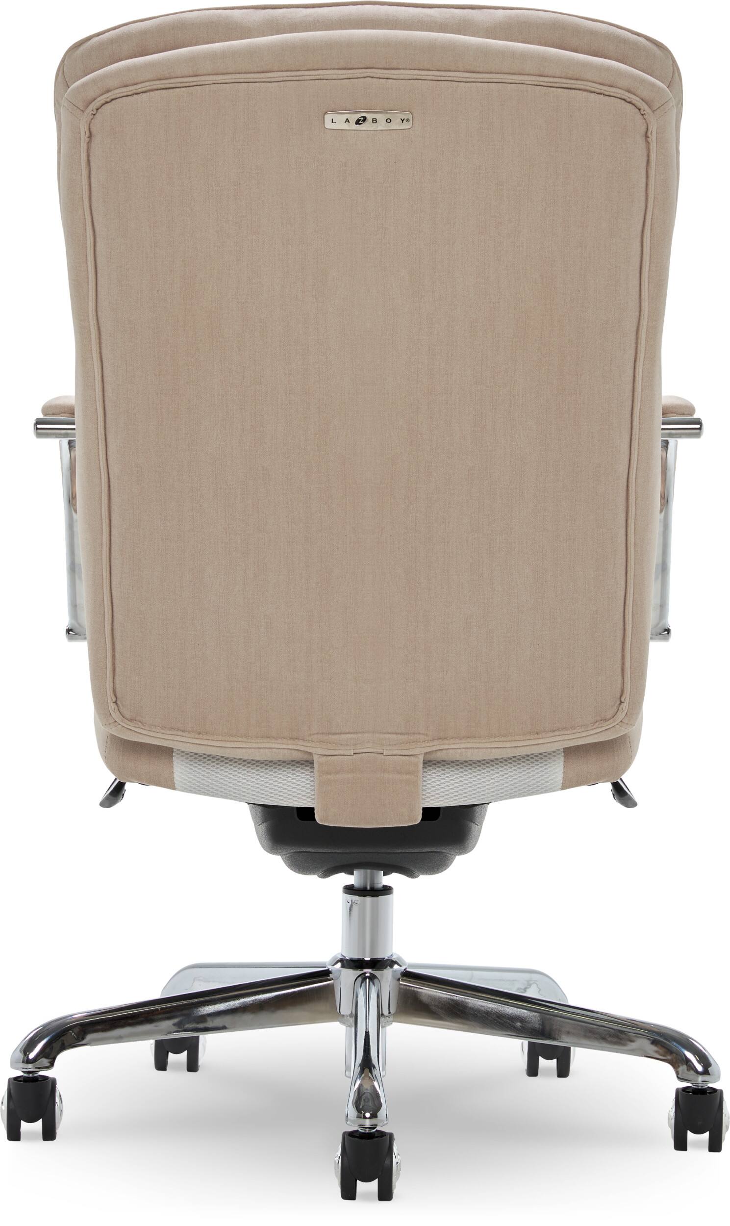 La-Z-Boy - Sutherland Fabric Office Chair - Cream - Image 6