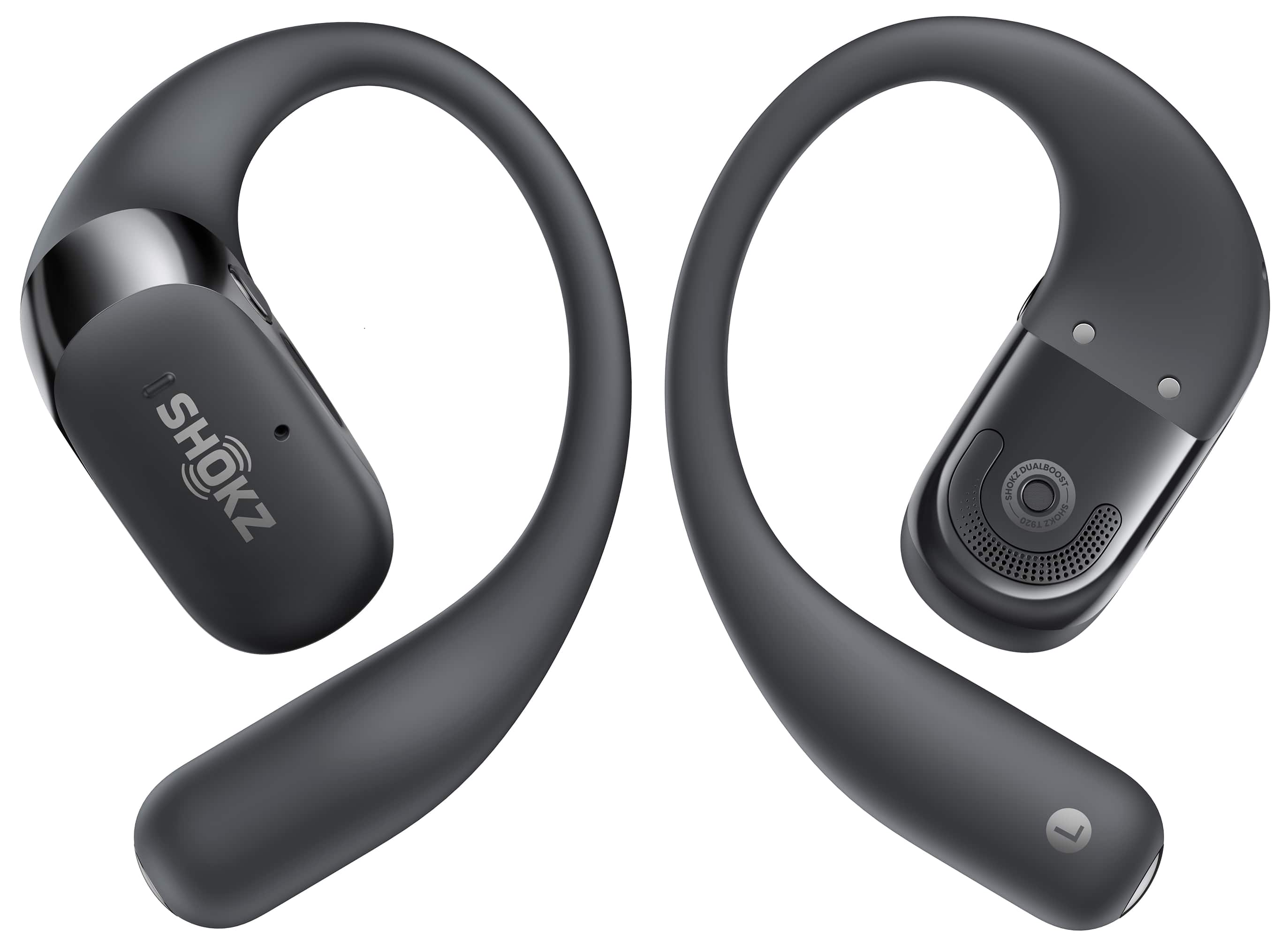 Shokz - OpenFit 2 Open-Ear True Wireless Earbuds - Black