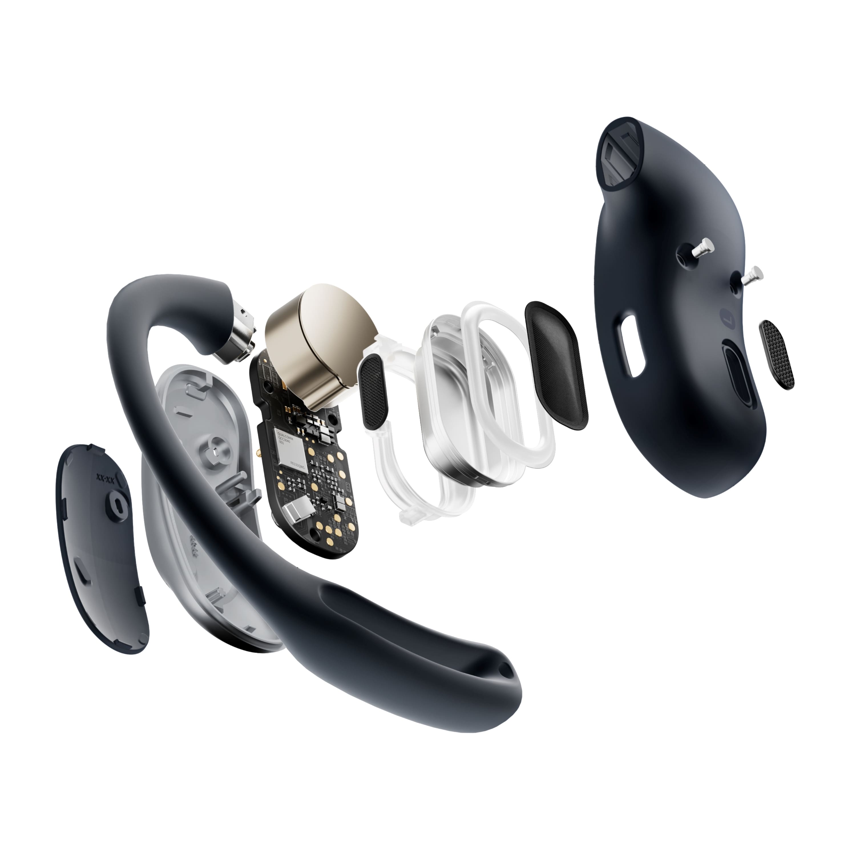 Shokz - OpenFit Air Open-Ear True Wireless Earbuds - Black - Image 5