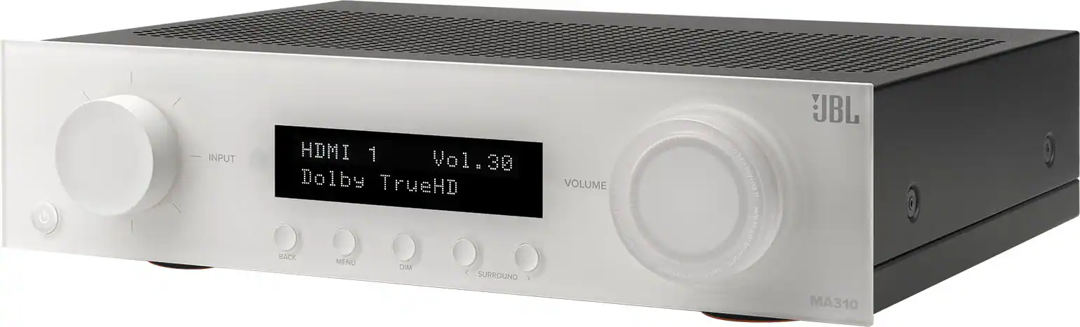 JBL - MA310 5.2ch 4K AV Receiver - White