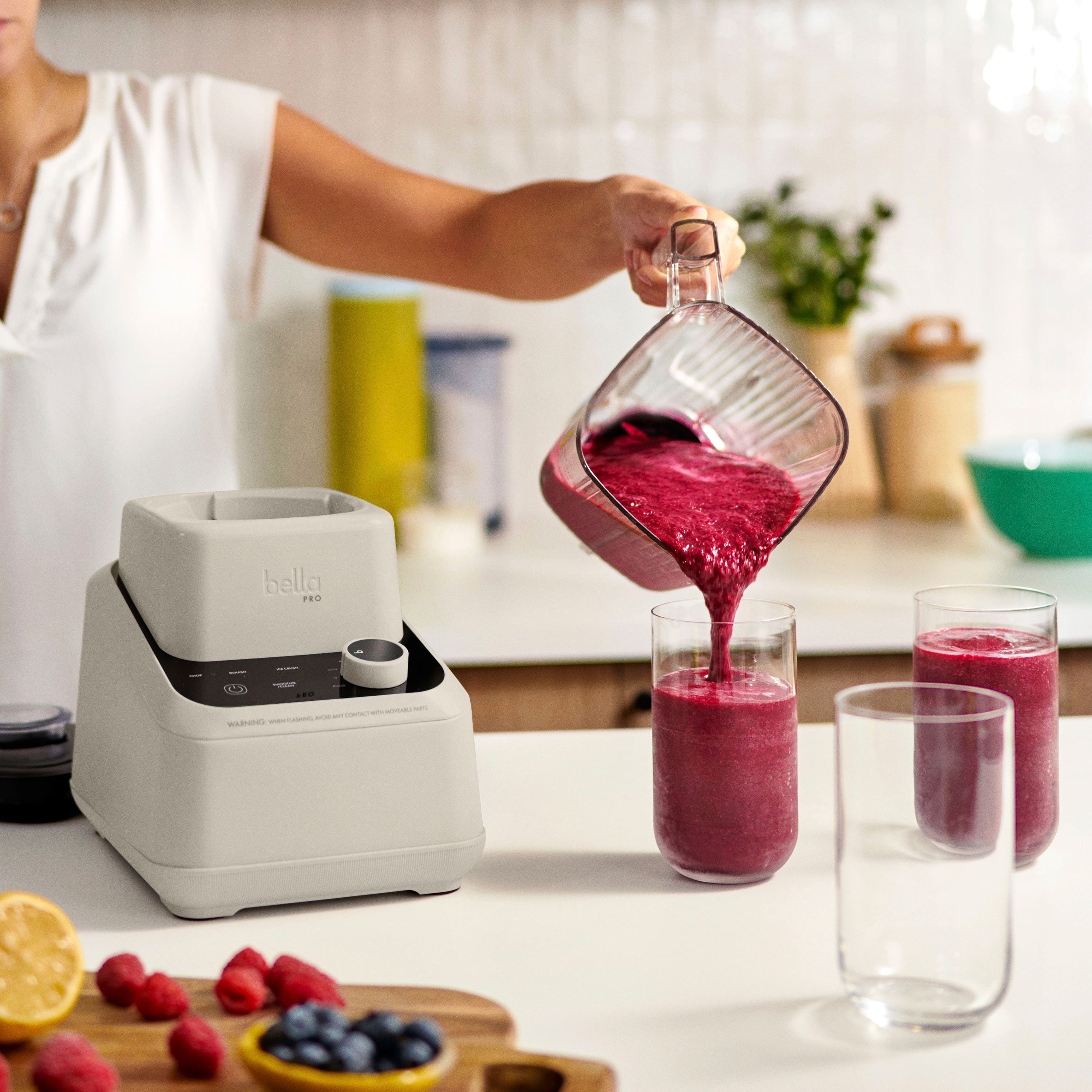 bella PRO - MasterBlend 3-in-1 Prep System with Blender, Personal Blender & Food Processor - Oatmilk - Image 11