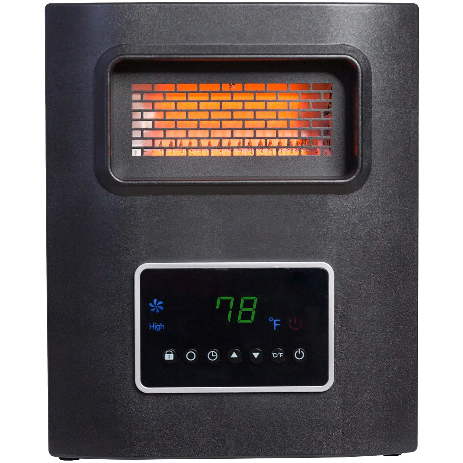 Lifesmart - 4-Wrapped Element Infrared Heater with USB Charging - Black - Image 12
