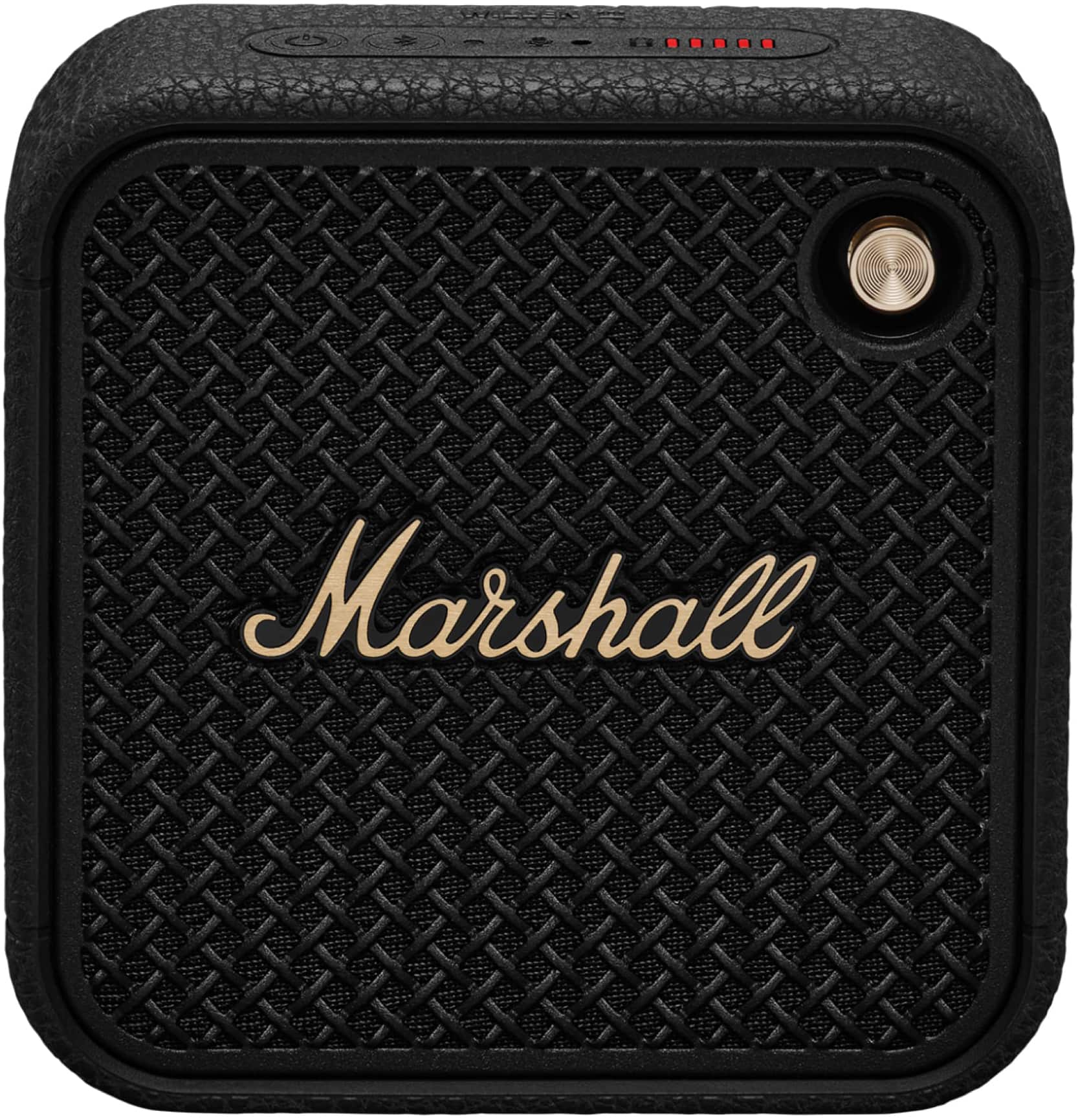 Marshall - Willen II Portable Bluetooth Speaker - Black and Brass