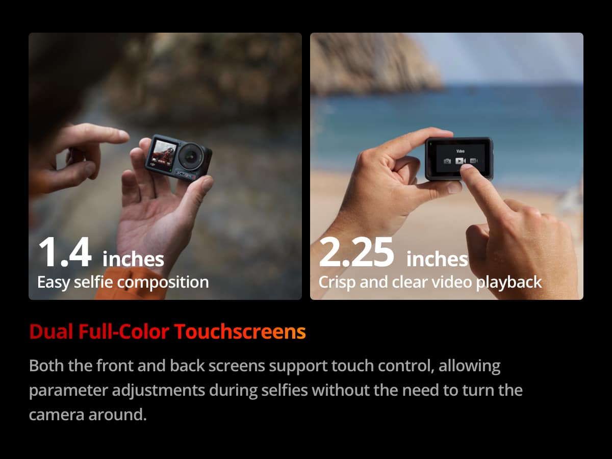 DJI - Osmo Action 4 4K Action Camera Standard Bundle - Gray - Image 21