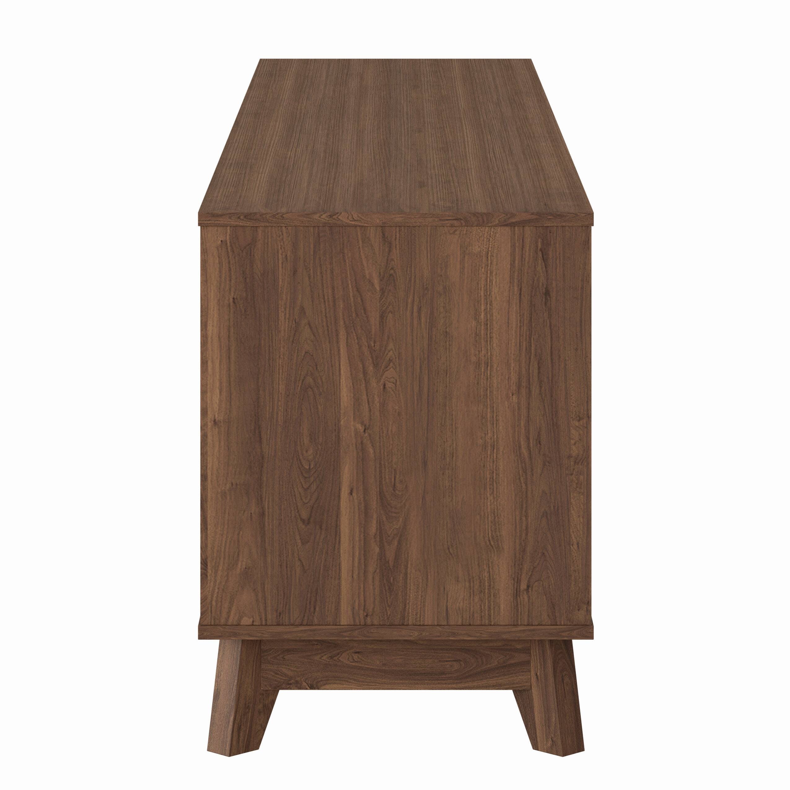 CorLiving - Hollywood Collection TV Stand with Open and Closed Shelves for Most TVs up to 85" - Brown - Image 14