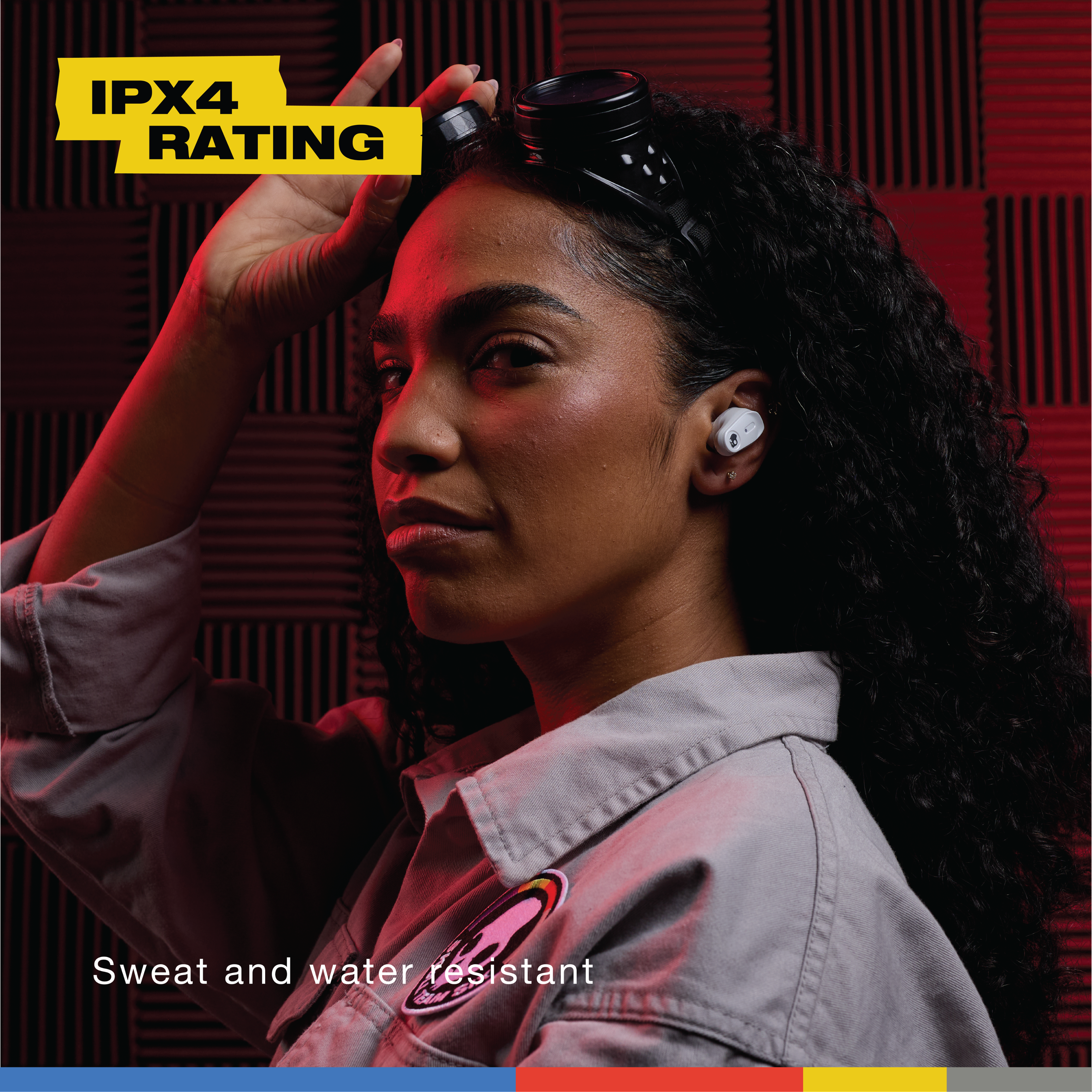 Skullcandy - Method 360 ANC True Wireless Noise Cancelling Earbuds - Bone - Image 7