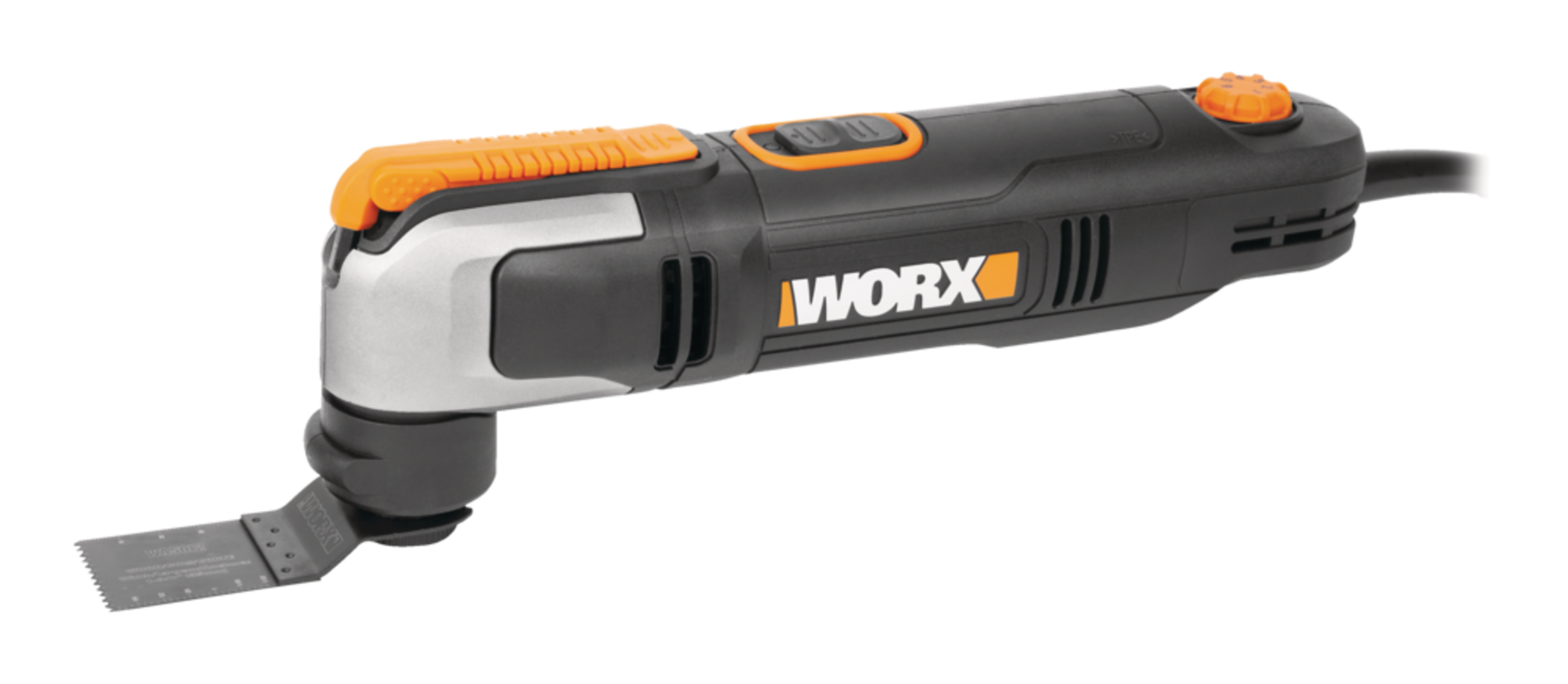 WORX - 2.5 Amp Oscillating Multi-Tool with Clip-in Wrench - Black