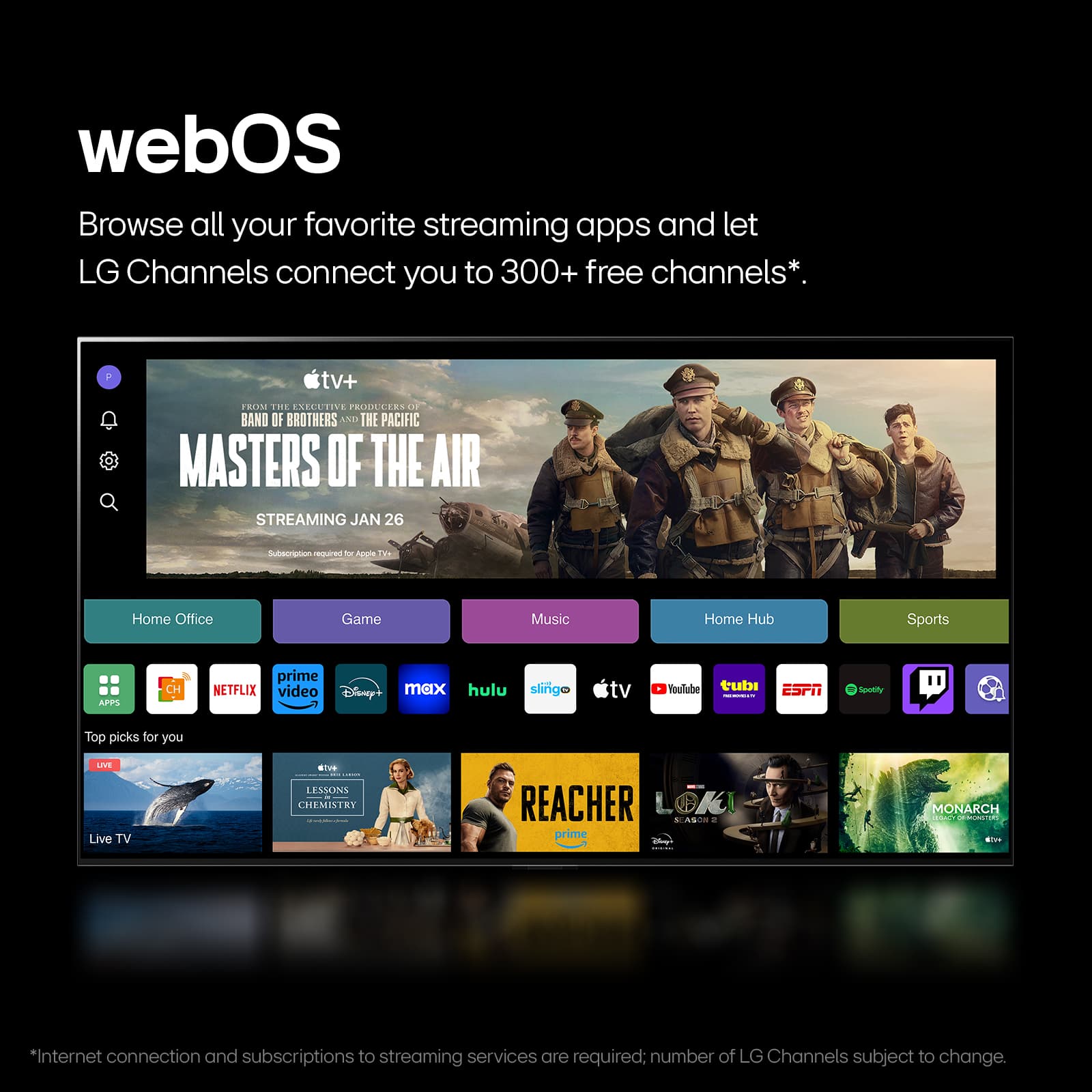 LG - 65” Class UT70 Series LED 4K UHD Smart webOS TV (2024) - Image 11