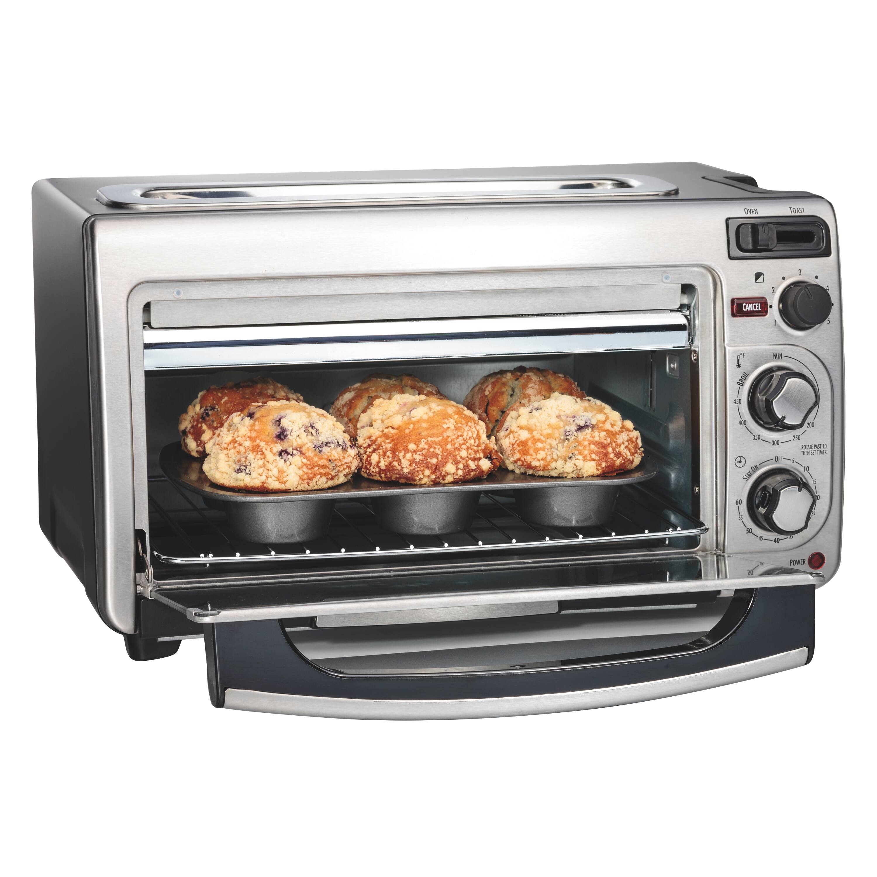 Hamilton Beach - 2-Slice Toaster Oven - Stainless steel - Image 8